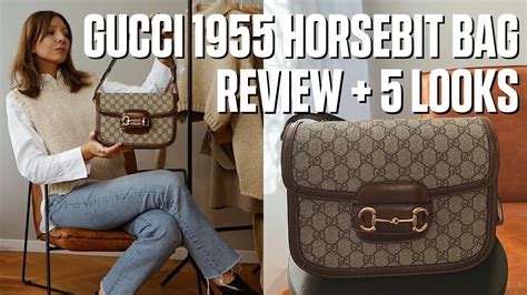 blue and cream gucci horsebit hobo|gucci horsebit 1955 bag review.